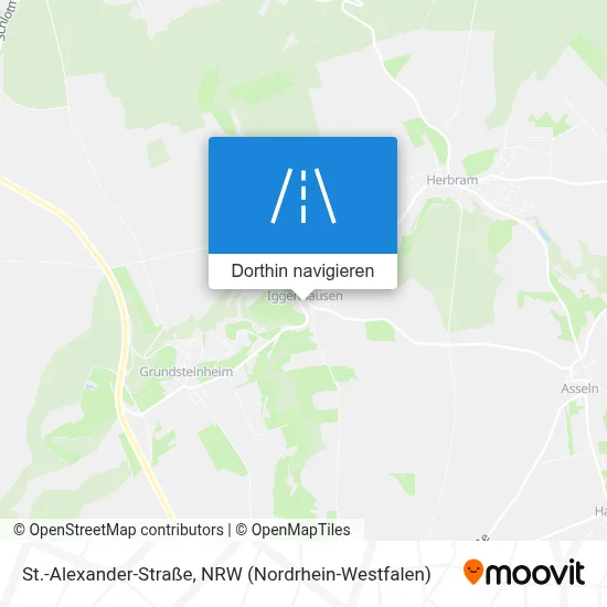 St.-Alexander-Straße Karte