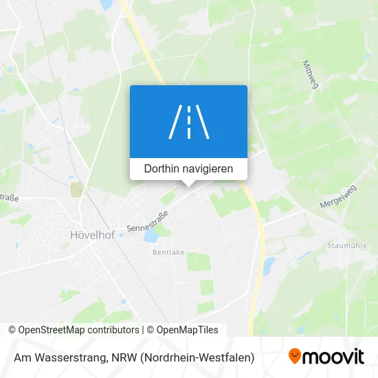 Am Wasserstrang Karte