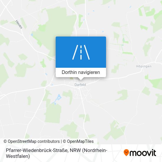 Pfarrer-Wiedenbrück-Straße Karte