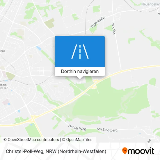 Christel-Poll-Weg Karte