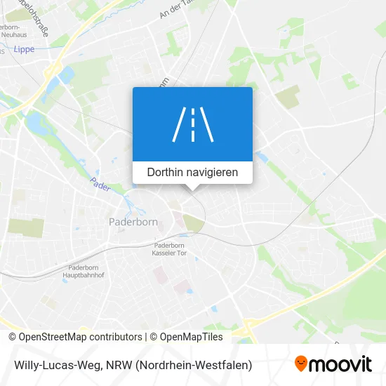 Willy-Lucas-Weg Karte