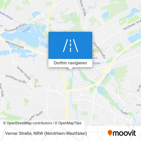 Verner Straße Karte