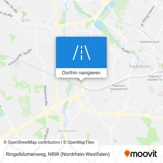 Ringelblumenweg Karte