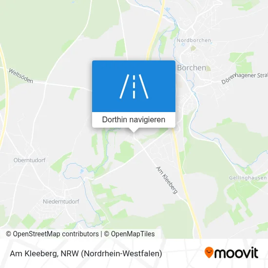 Am Kleeberg Karte
