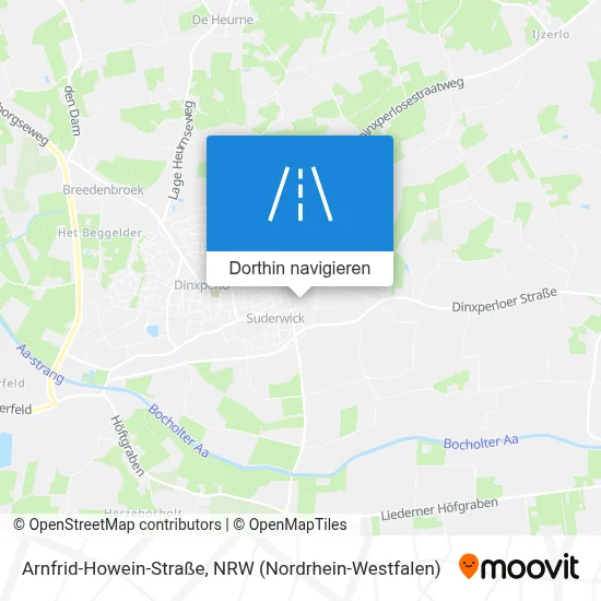 Arnfrid-Howein-Straße Karte