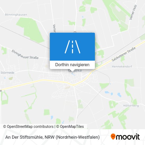 An Der Stiftsmühle Karte