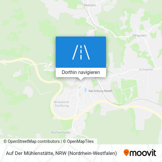 Auf Der Mühlenstätte Karte