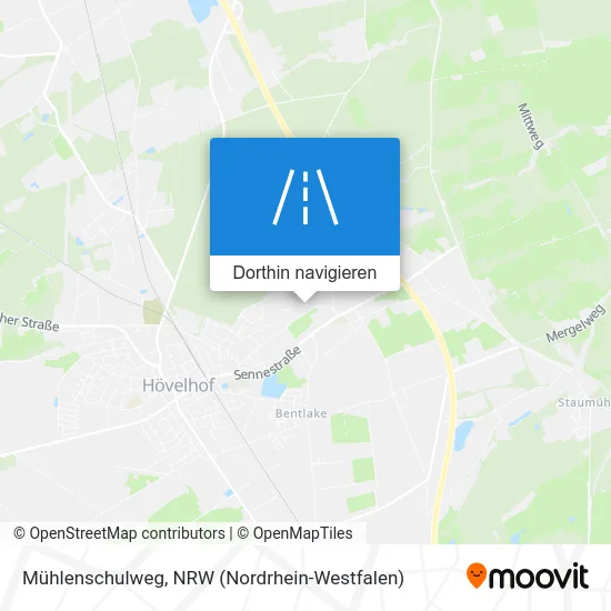 Mühlenschulweg Karte