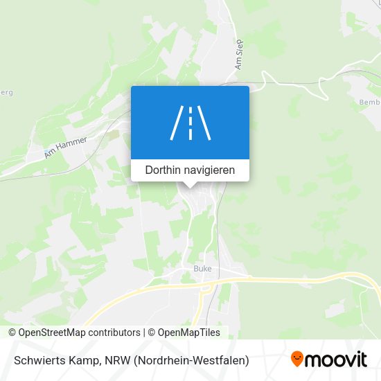 Schwierts Kamp Karte