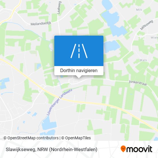 Slawijkseweg Karte