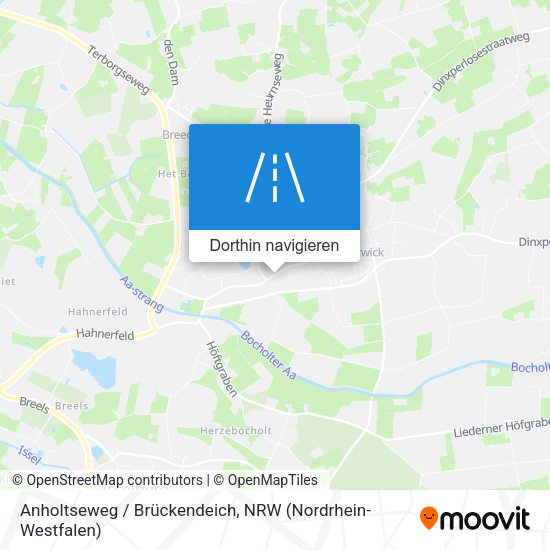 Anholtseweg / Brückendeich Karte