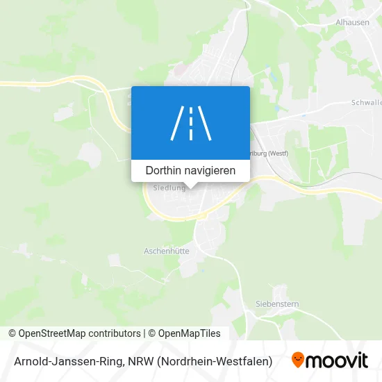 Arnold-Janssen-Ring Karte