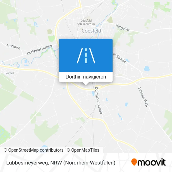 Lübbesmeyerweg Karte