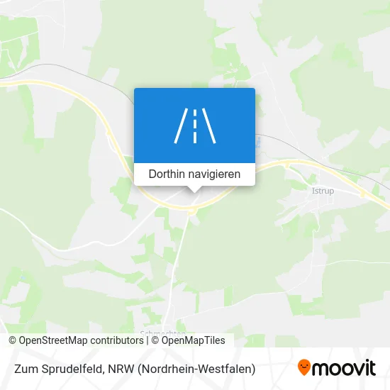 Zum Sprudelfeld Karte