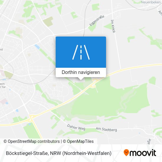 Böckstiegel-Straße Karte