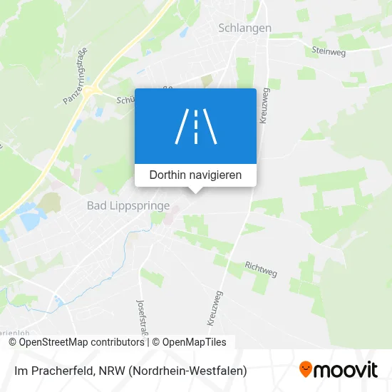 Im Pracherfeld Karte