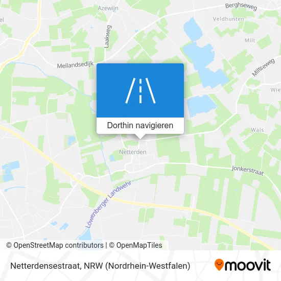 Netterdensestraat Karte