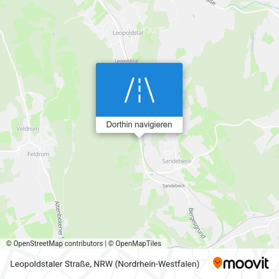 Leopoldstaler Straße Karte