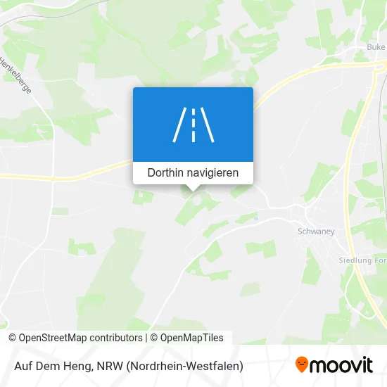 Auf Dem Heng Karte