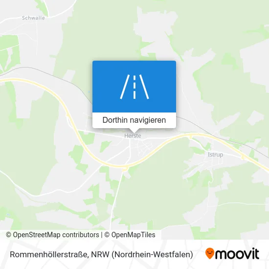 Rommenhöllerstraße Karte
