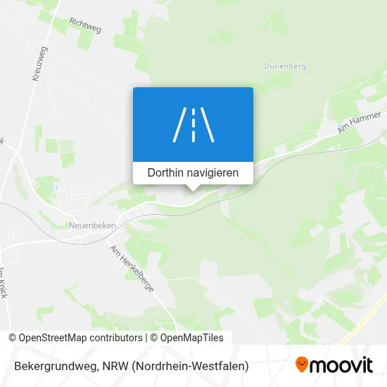 Bekergrundweg Karte