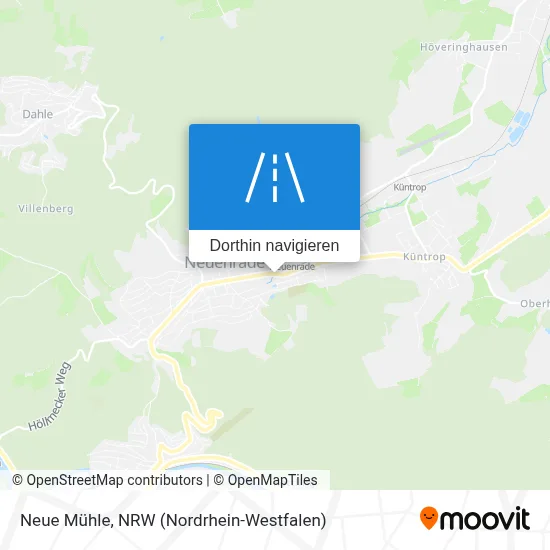 Neue Mühle Karte