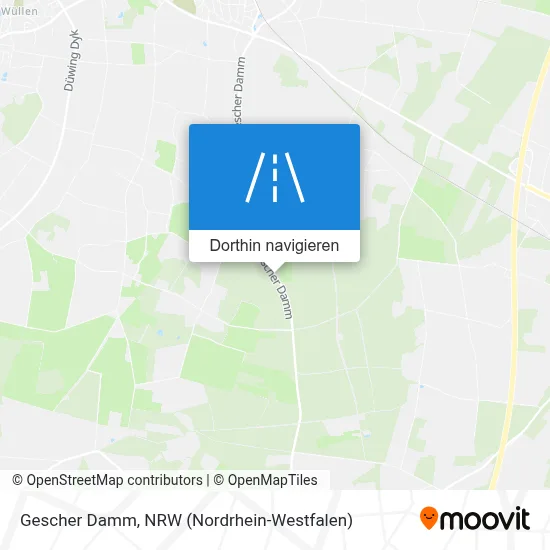 Gescher Damm Karte