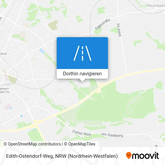 Edith-Ostendorf-Weg Karte