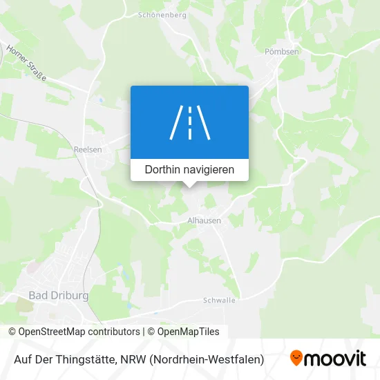 Auf Der Thingstätte Karte