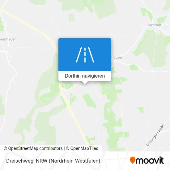 Dreischweg Karte