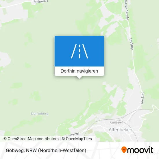 Göbweg Karte