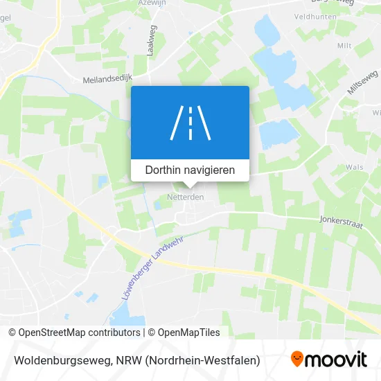 Woldenburgseweg Karte