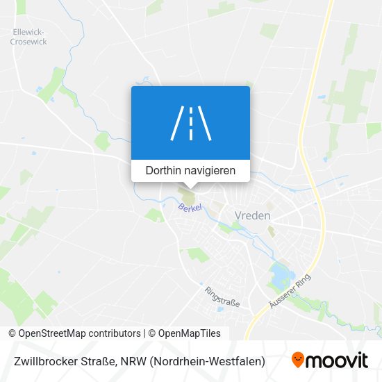 Zwillbrocker Straße Karte