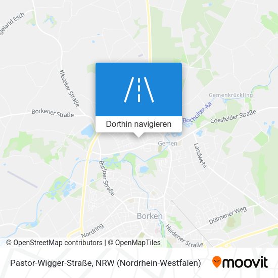 Pastor-Wigger-Straße Karte