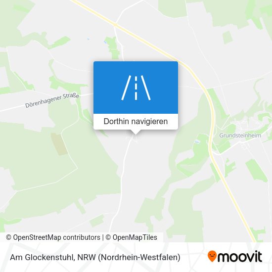 Am Glockenstuhl Karte