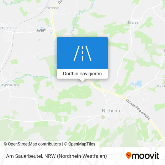 Am Sauerbeutel Karte