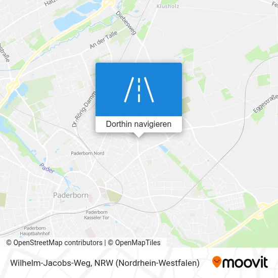 Wilhelm-Jacobs-Weg Karte