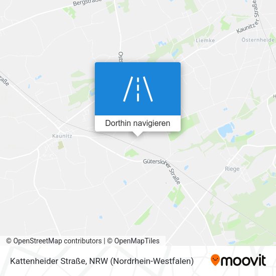 Kattenheider Straße Karte