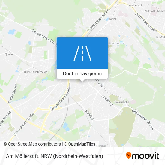 Am Möllerstift Karte