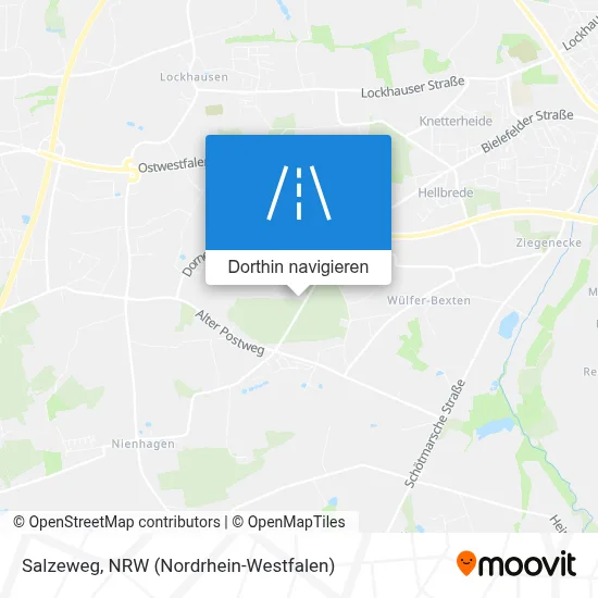 Salzeweg Karte