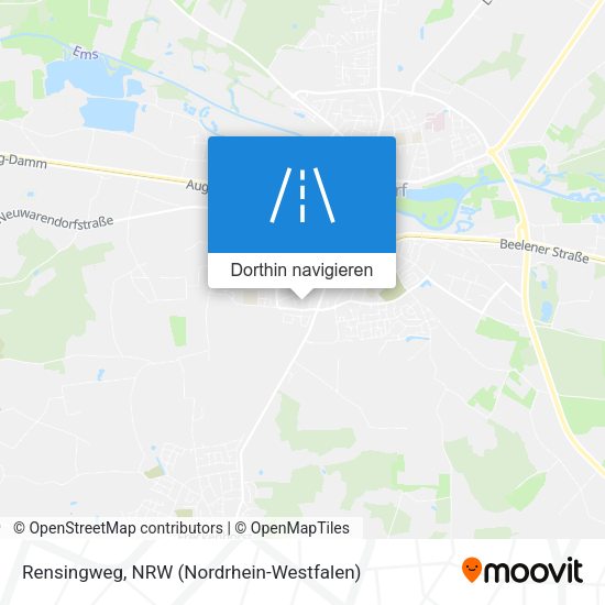 Rensingweg Karte