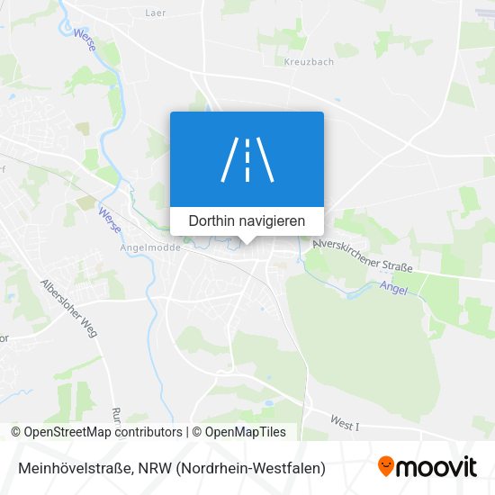 Meinhövelstraße Karte