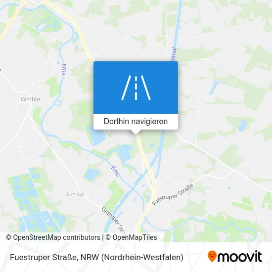 Fuestruper Straße Karte