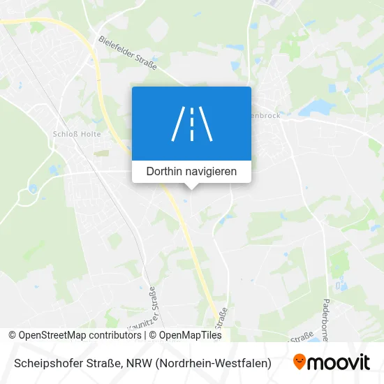 Scheipshofer Straße Karte