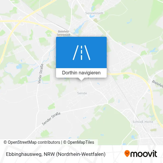 Ebbinghausweg Karte