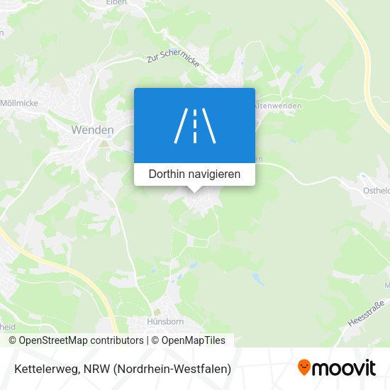 Kettelerweg Karte