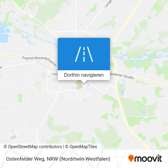 Ostenfelder Weg Karte