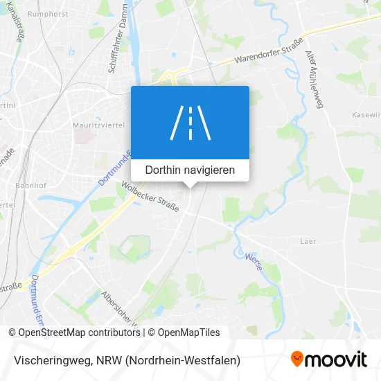 Vischeringweg Karte