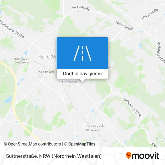 Suttnerstraße Karte