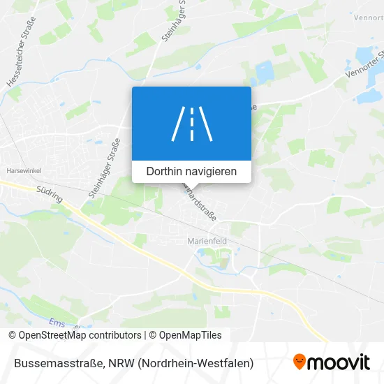 Bussemasstraße Karte